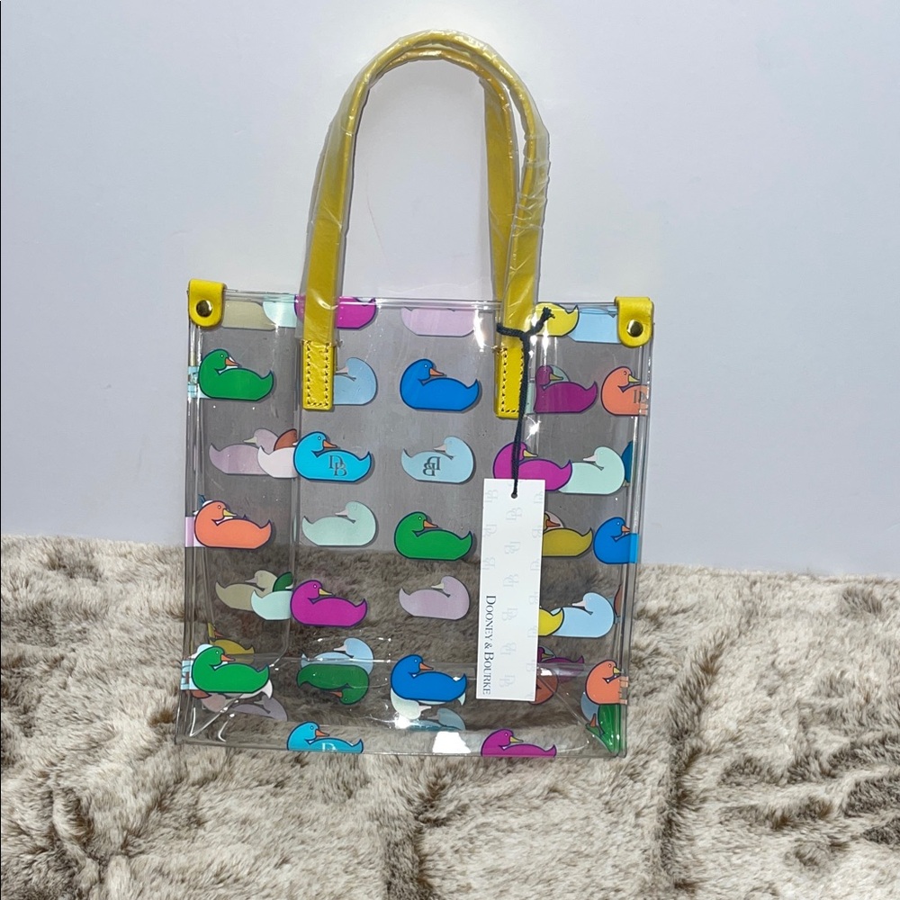NWT Dooney & Bourke Small Clear Tote